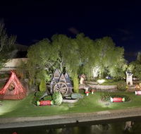 Christmas Riverbank Display - Port Augusta Accommodation