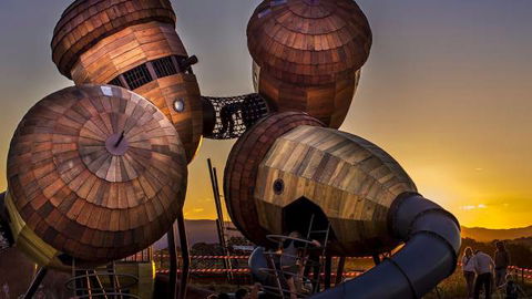 Pod Playground At The National Arboretum - Port Augusta Accommodation 4