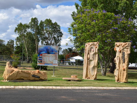 The Fossilised Forest Sculpture - Port Augusta Accommodation 0