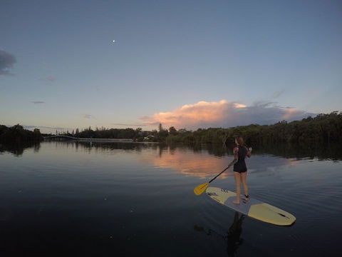 Paddleboard At Back Creek South West Rocks - Port Augusta Accommodation 1
