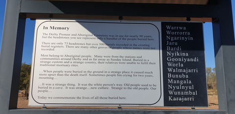 Derby Pioneer Cemetery - Port Augusta Accommodation 1
