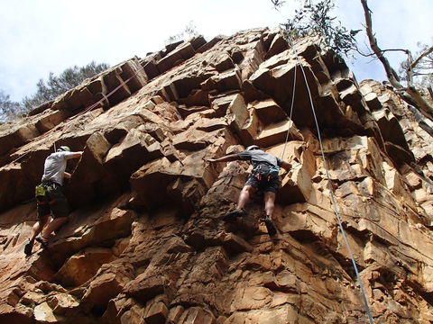 Rock Climbing In Morialta - Port Augusta Accommodation 0