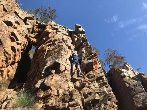 Rock Climbing In Morialta - Port Augusta Accommodation 1