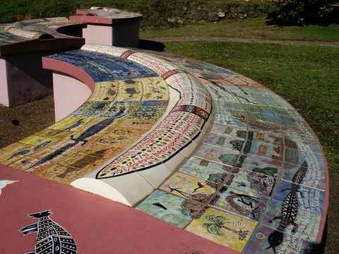 Milbi Wall (The Story Wall) - Port Augusta Accommodation 0