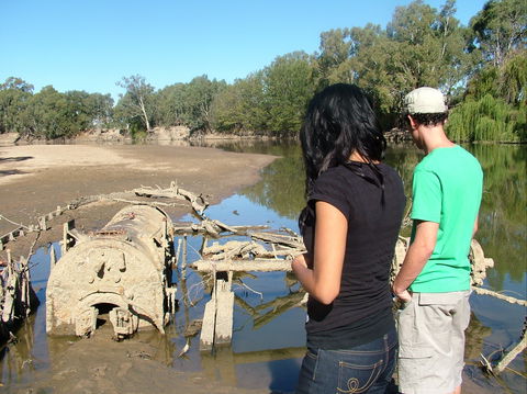 Paddle Steamer Wagga Wagga Wreck - Port Augusta Accommodation 0
