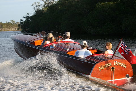Noosa River Cruise For 3 To 4 People On A Classic Mahogany Speed Boat - 90 Min. - Port Augusta Accommodation 0