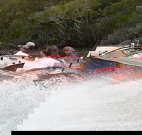 Noosa River Cruise for 2 people on a Classic Mahogany Speed Boat - 90 min. - Port Augusta Accommodation