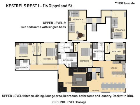 Kestrels Rest 1 / 116 Gippsland Street - Port Augusta Accommodation 4