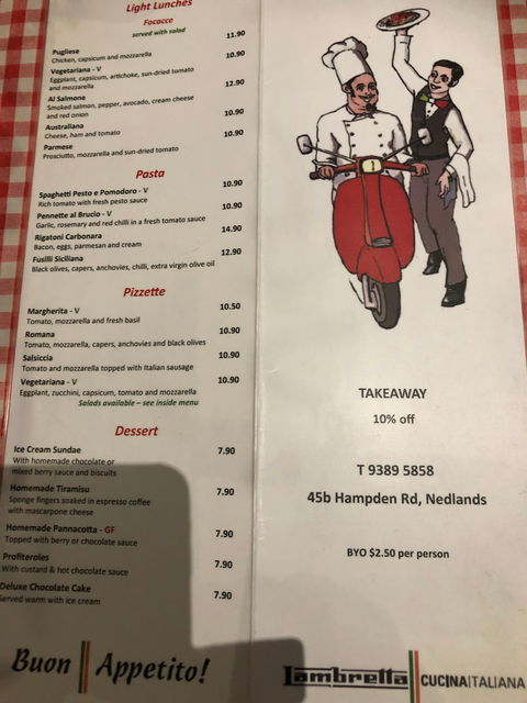 Lambretta Cucina Italiana - Port Augusta Accommodation 10