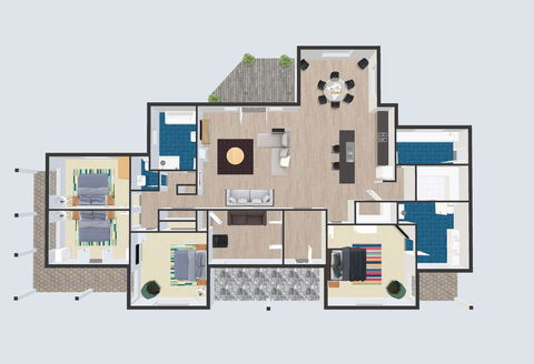 Grandview Accommodation - The Elm Tree Apartments - Port Augusta Accommodation 32