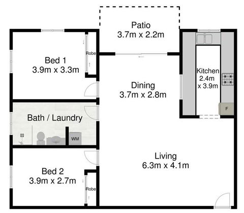 Spacious 2 Bedroom Beach Side Apartment - Close To Shopping Centre With Coles, Health Food Shop, Sushi, Pizza, Cafes, Hairdresse - Port Augusta Accommodation 2