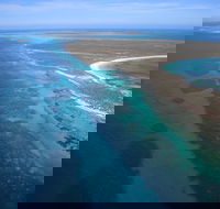 Pink Lake  Abrolhos Islands Scenic Flight - Port Augusta Accommodation