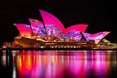 Vivid 90-Minute Sydney Harbour Small Group Catamaran Cruise - Port Augusta Accommodation 1
