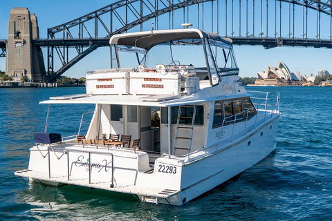 Vivid 90-Minute Sydney Harbour Small Group Catamaran Cruise - Port Augusta Accommodation 4