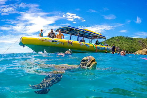Great Barrier Reef Scenic Flight And Ocean Rafting Whitehaven Beach Day Trip - Port Augusta Accommodation 1